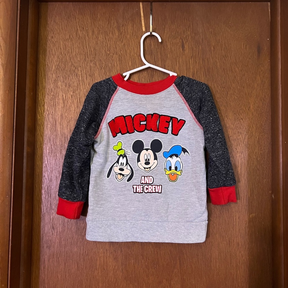 Disney Mickey & Friends Toddler Sweatshirt - Size 4T
